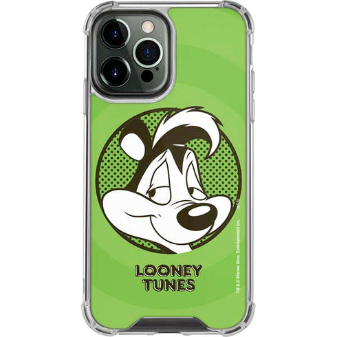 Looney Tunes Pepe Le Pew Full iPhone 13 Pro Max Clear Case