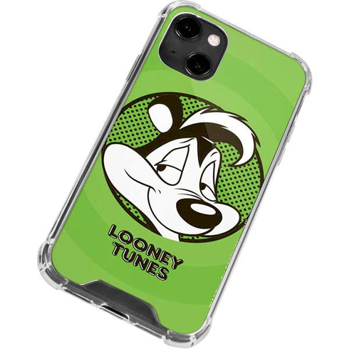 Looney Tunes Pepe Le Pew Full iPhone 14 Clear Case