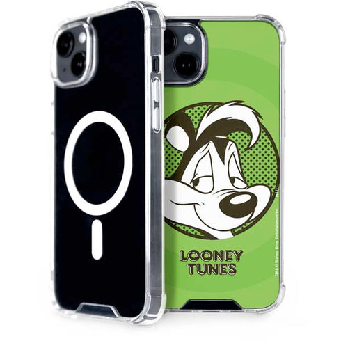 Looney Tunes Pepe Le Pew Full iPhone 15 Plus MagSafe Case