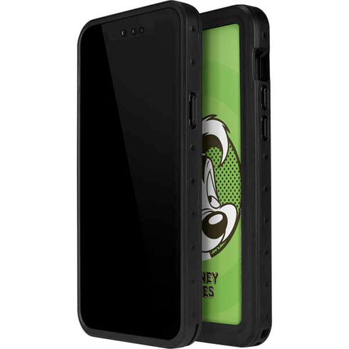 Looney Tunes Pepe Le Pew Full iPhone 14 Pro Max Waterproof Case