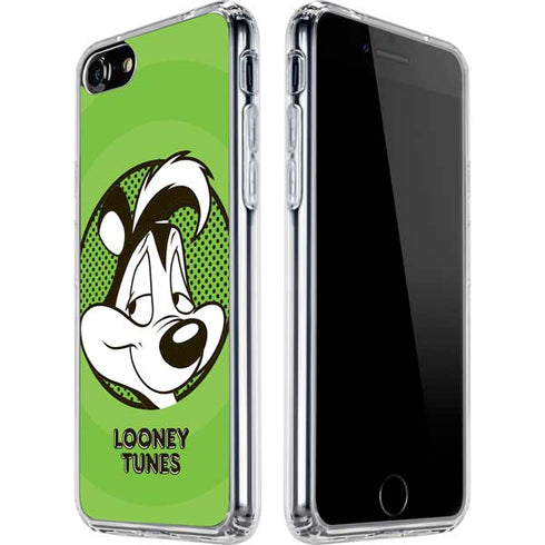 Looney Tunes Pepe Le Pew Full iPhone SE (2nd & 3rd Gen) Clear Case