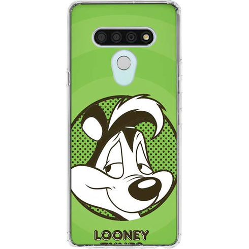 Looney Tunes Pepe Le Pew Full LG Stylo 6 Clear Case