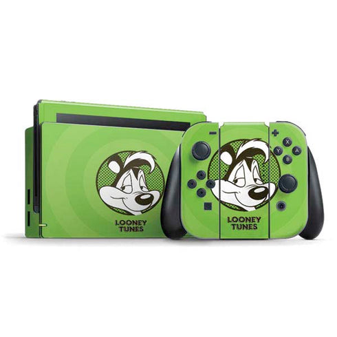 Looney Tunes Pepe Le Pew Full Nintendo Switch Bundle Skin