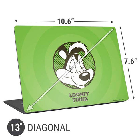 Looney Tunes Pepe Le Pew Full Universal Laptop 13in (10.6 x 7.6in) Skin