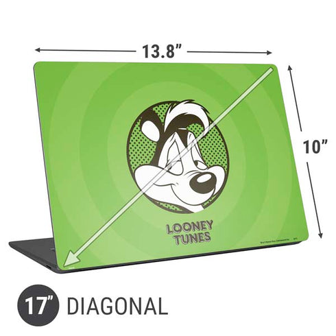 Looney Tunes Pepe Le Pew Full Universal Laptop 17in (13.8 x 10in) Skin
