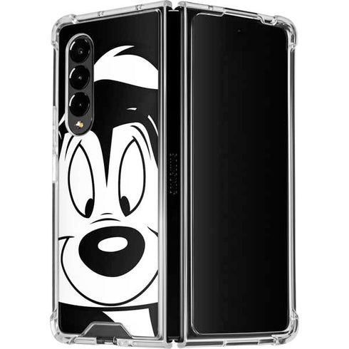 Looney Tunes Pepe Le Pew Galaxy Z Fold4 5G Clear Case