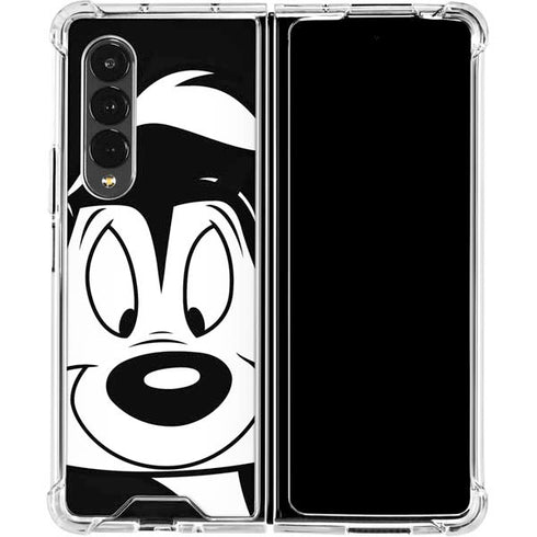 Looney Tunes Pepe Le Pew Galaxy Z Fold4 5G Clear Case