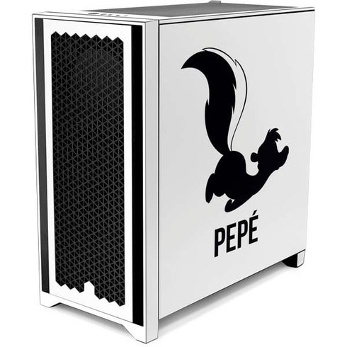 Looney Tunes Pepe Le Pew Identity Corsair 4000D Tempered Glass Mid-Tower ATX Case Skin
