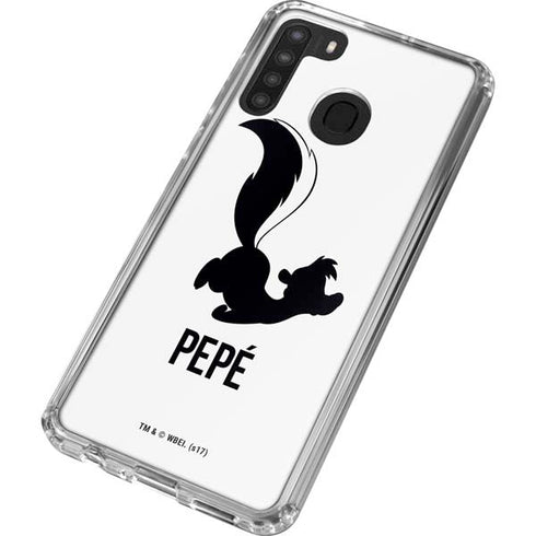 Looney Tunes Pepe Le Pew Identity Galaxy A21 Clear Case