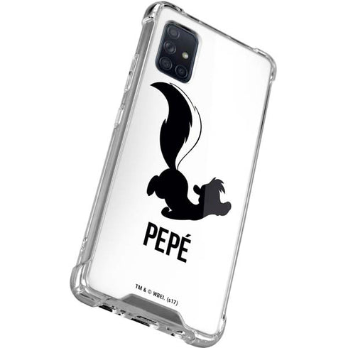 Looney Tunes Pepe Le Pew Identity Galaxy A71 5G Clear Case