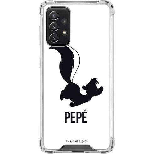 Looney Tunes Pepe Le Pew Identity Galaxy A72 5G Clear Case