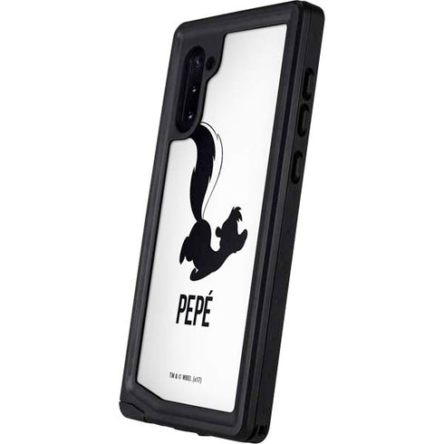 Looney Tunes Pepe Le Pew Identity Galaxy Note 10 Waterproof Case