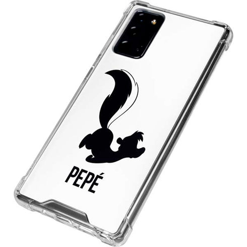 Looney Tunes Pepe Le Pew Identity Galaxy Note20 5G Clear Case