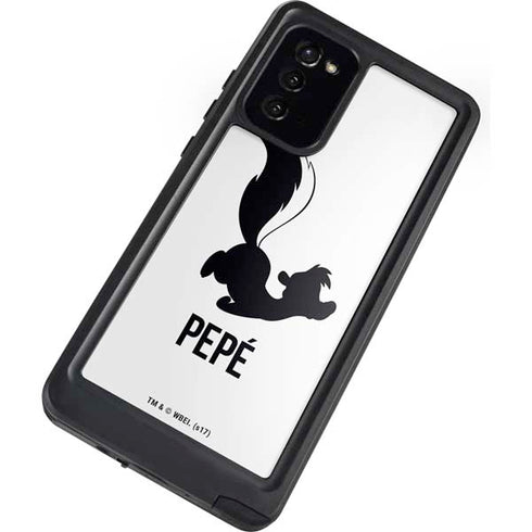 Looney Tunes Pepe Le Pew Identity Galaxy Note20 5G Waterproof Case