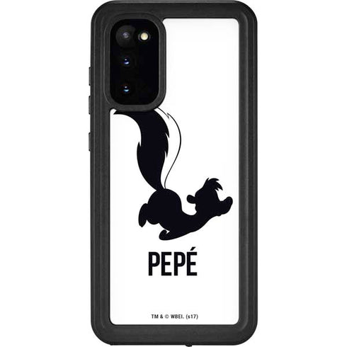 Looney Tunes Pepe Le Pew Identity Galaxy S20 Waterproof Case