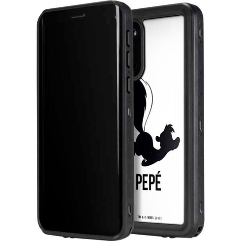 Looney Tunes Pepe Le Pew Identity Galaxy S20 Waterproof Case