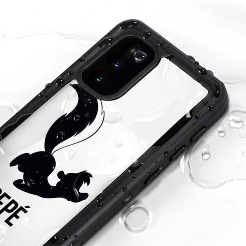 Looney Tunes Pepe Le Pew Identity Galaxy S20 Waterproof Case