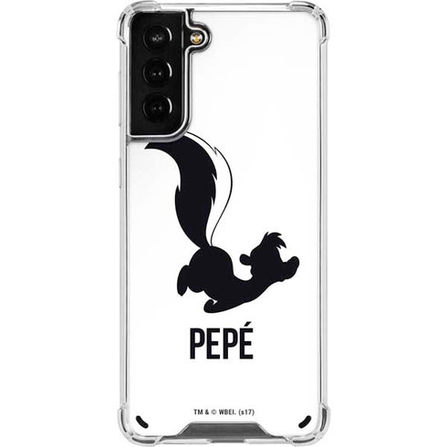 Looney Tunes Pepe Le Pew Identity Galaxy S21 Plus 5G Clear Case
