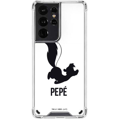 Looney Tunes Pepe Le Pew Identity Galaxy S21 Ultra 5G Clear Case
