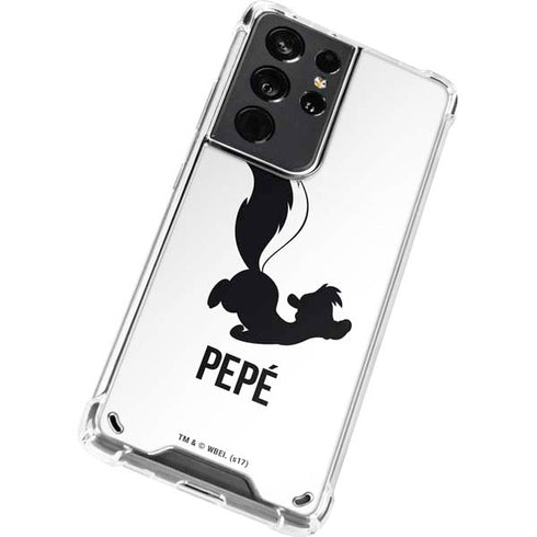 Looney Tunes Pepe Le Pew Identity Galaxy S21 Ultra 5G Clear Case