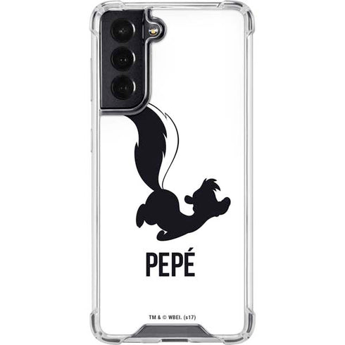 Looney Tunes Pepe Le Pew Identity Galaxy S22 Clear Case