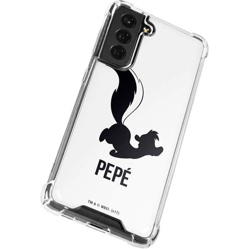 Looney Tunes Pepe Le Pew Identity Galaxy S22 Plus Clear Case