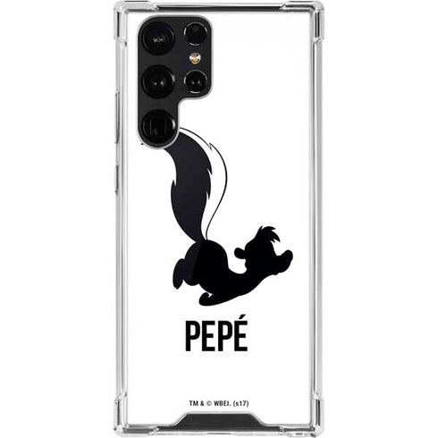 Looney Tunes Pepe Le Pew Identity Galaxy S22 Ultra Clear Case