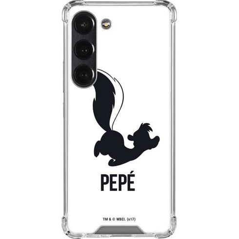 Looney Tunes Pepe Le Pew Identity Galaxy S23 Clear Case
