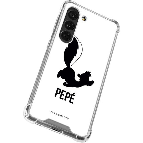 Looney Tunes Pepe Le Pew Identity Galaxy S23 Clear Case