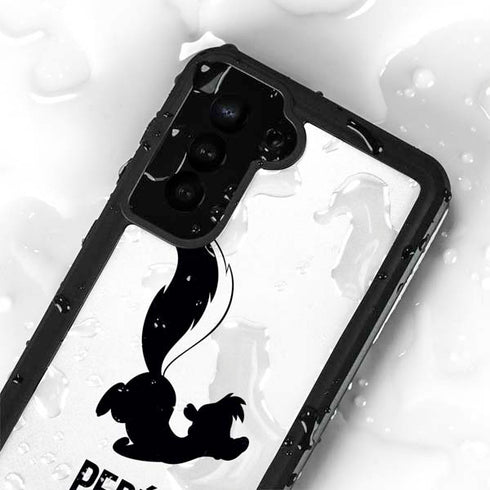 Looney Tunes Pepe Le Pew Identity Galaxy S23 Plus Waterproof Case