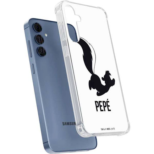 Looney Tunes Pepe Le Pew Identity Galaxy S24 Clear Case