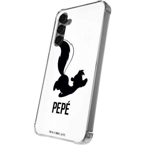 Looney Tunes Pepe Le Pew Identity Galaxy S24 Plus Clear Case
