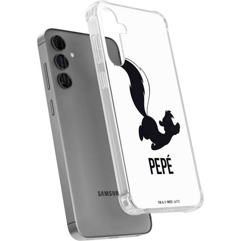 Looney Tunes Pepe Le Pew Identity Galaxy S24 Plus Clear Case