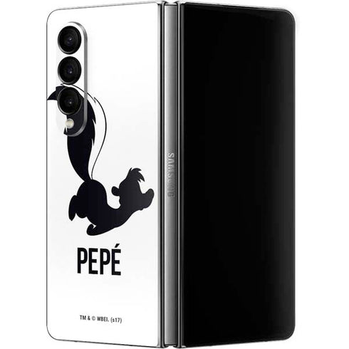 Looney Tunes Pepe Le Pew Identity Galaxy Z Fold4 5G Skin