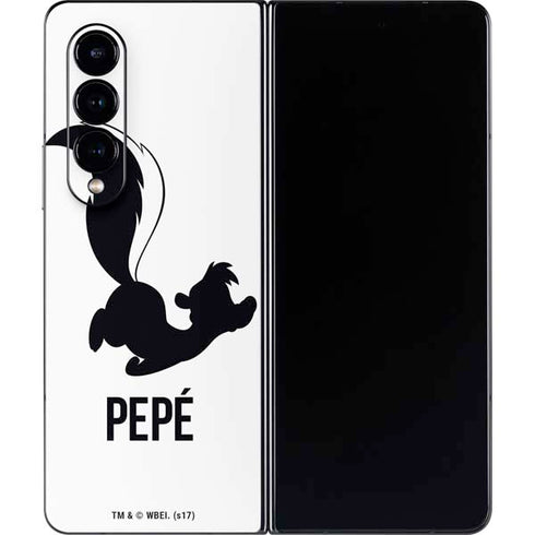 Looney Tunes Pepe Le Pew Identity Galaxy Z Fold4 5G Skin