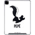 Looney Tunes Pepe Le Pew Identity iPad Pro 12.9in (2020) Clear Case