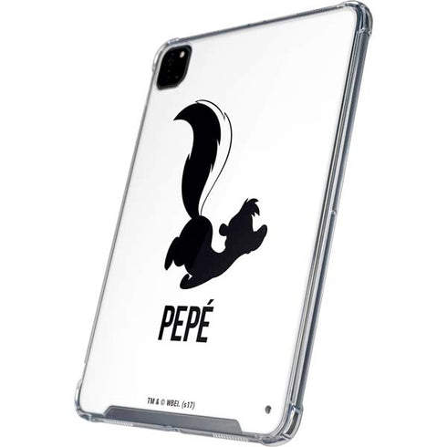 Looney Tunes Pepe Le Pew Identity iPad Pro 12.9in (2020) Clear Case