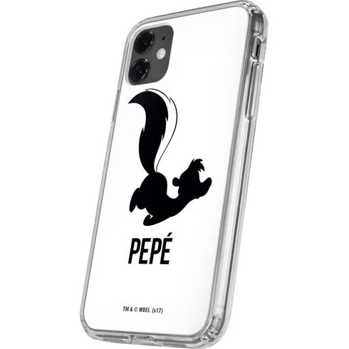Looney Tunes Pepe Le Pew Identity iPhone 11 Clear Case