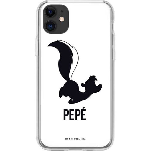 Looney Tunes Pepe Le Pew Identity iPhone 11 Clear Case