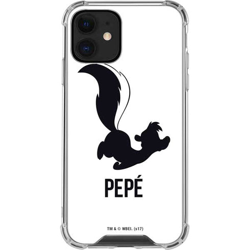 Looney Tunes Pepe Le Pew Identity iPhone 12 Mini Clear Case