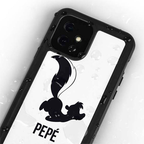 Looney Tunes Pepe Le Pew Identity iPhone 12 Mini Waterproof Case