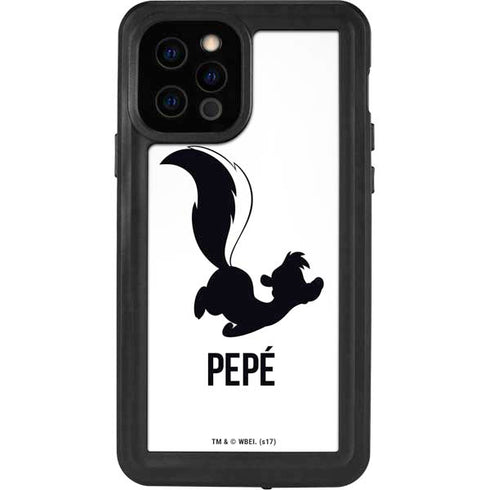 Looney Tunes Pepe Le Pew Identity iPhone 12 Pro Waterproof Case