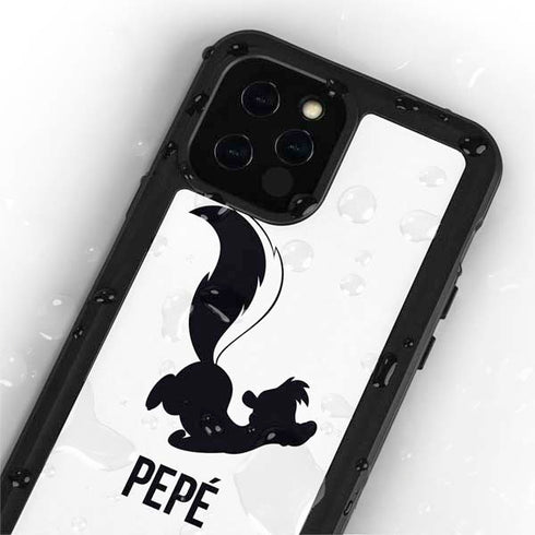 Looney Tunes Pepe Le Pew Identity iPhone 12 Pro Waterproof Case