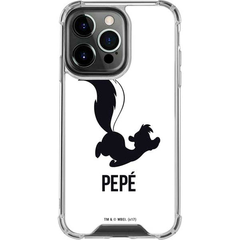 Looney Tunes Pepe Le Pew Identity iPhone 13 Pro Clear Case