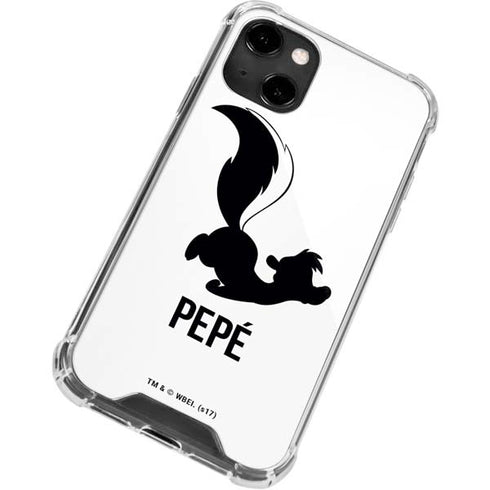 Looney Tunes Pepe Le Pew Identity iPhone 14 Clear Case