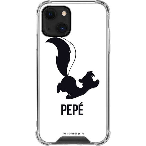 Looney Tunes Pepe Le Pew Identity iPhone 14 Plus Clear Case