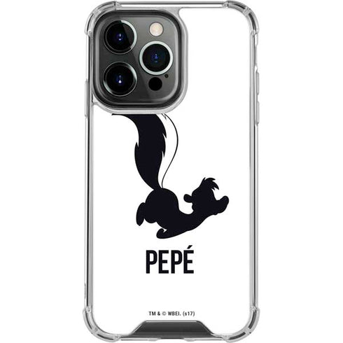 Looney Tunes Pepe Le Pew Identity iPhone 15 Pro Clear Case