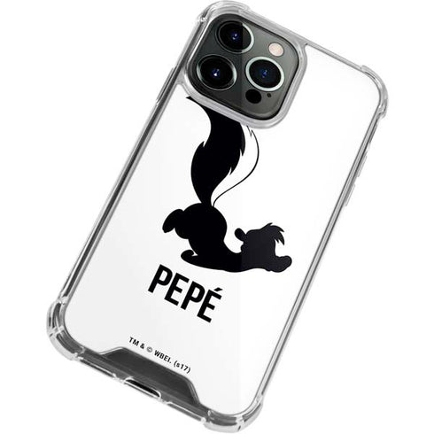 Looney Tunes Pepe Le Pew Identity iPhone 15 Pro Clear Case