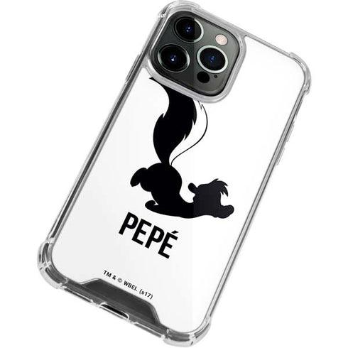 Looney Tunes Pepe Le Pew Identity iPhone 14 Pro Max Clear Case