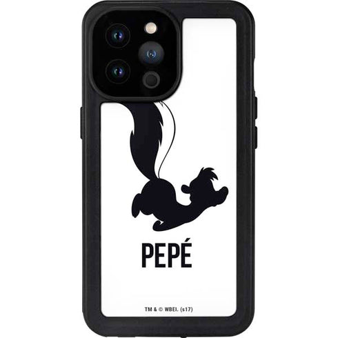 Looney Tunes Pepe Le Pew Identity iPhone 14 Pro Max Waterproof Case